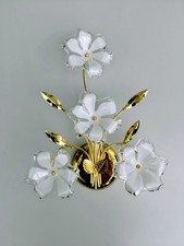 Wandlampe gold glasblüten gebraucht kaufen  Baar-Ebenhausen