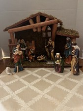 Vintage nativity stable for sale  Newtown