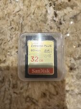 Cartão de memória SanDisk Extreme Plus 32GB SDHC I original do fabricante - classe 10 - 80 MB/s, usado comprar usado  Enviando para Brazil