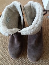 Girl clarks fur for sale  IVYBRIDGE