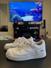 Talla 12 - Nike Air Force 1 Supreme Low Blanco (Sin Caja)  segunda mano  Embacar hacia Argentina