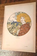 Eugène grasset estampe d'occasion  France