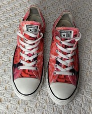Tênis Converse All Star Feminino 10 Masculino 8 Rosa Branco Rosas Floral », usado comprar usado  Enviando para Brazil