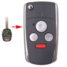 Usado, Capa chave controle remoto flip para Honda Accord Civic piloto dobrável 4 botões comprar usado  Enviando para Brazil