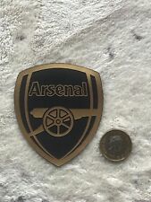 Distintivo EPL Premier League Arsenal preto silicone ferro em patch 70 x 60mm comprar usado  Enviando para Brazil
