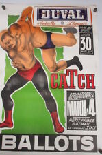 Grande affiche ancienne d'occasion  Antibes
