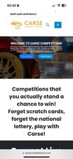 Competition page raffle for sale  PERTH