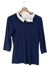 Hallhuber langarmshirt blau gebraucht kaufen  Deutschland
