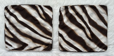 Travesseiros Ralph Lauren marrom estampa de zebra 100% algodão 16 x 16" - Conjunto de 2 comprar usado  Enviando para Brazil