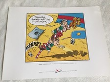 Sérigraphie astérix rose d'occasion  Montélimar
