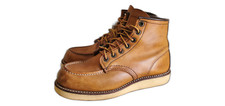 Botas masculinas de couro marrom com cadarço RED WING tamanho 4E EUA comprar usado  Enviando para Brazil