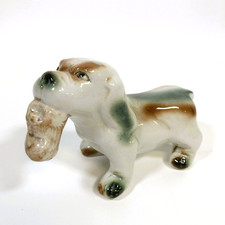 Vintage ceramic basset d'occasion  Expédié en Belgium