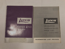 Lufkin tapes rules for sale  Nazareth