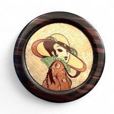 Broche vintage lea d'occasion  Strasbourg-