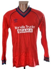 CAMISA VERMELHA UMBRO VINTAGE DÉCADA DE 1980 TAMANHO M MANGA LONGA, usado comprar usado  Enviando para Brazil