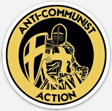 Lote de 3 pegatinas de acción anticomunista REY ARTURO segunda mano  Embacar hacia Mexico