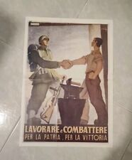 Locandina propaganda militare usato  Bari