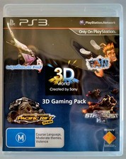 Pacote de jogos 3D AUS PAL | Sony Playstation 3 PS3 | Australian PAL | RARO comprar usado  Enviando para Brazil