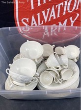 Wedgwood white embossed for sale  Indianapolis