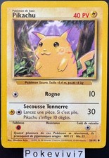 Carte pokemon pikachu d'occasion  Valognes