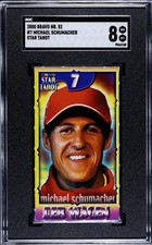 2000 Bravo Star Tarot #7 MICHAEL SCHUMACHER SGC 8 Pop 1 maior comprar usado  Enviando para Brazil