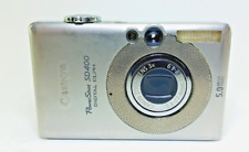 Câmera Digital Canon PowerShot Digital ELPH SD400/5.0MP Bateria Memória Funciona comprar usado  Enviando para Brazil