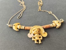 Halskette vintage inka gebraucht kaufen  Hannover