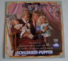 Schildkröt puppen katalog gebraucht kaufen  Lindau (Bodensee)