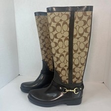 Coach tristee rainboots for sale  Franklin