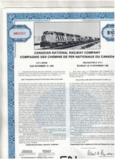 Atacado-Lote 23 Canadian National Railway Co. 1976, $1000 Bond, Muito Bom/Muito Bom+ comprar usado  Enviando para Brazil