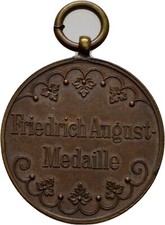 Sachsen medaille friedrich gebraucht kaufen  München