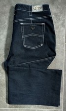 JEANS AZUL AJ ARMANI J75. TAMANHO: 16 REINO UNIDO = 35" CINTURA x 26" PERNA INTERNA. comprar usado  Enviando para Brazil
