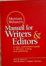 Merriam webster manual d'occasion  Expédié en Belgium