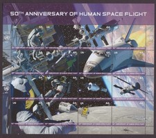 UNO NEW YORK 2011 50 Jahre Raumfahrt Mi. 1254-69 (13,95  Euro) **/MNH comprar usado  Enviando para Brazil