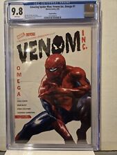 INCRÍVEL SPIDER-MAN VENOM INC OMEGA #1 CGC 9.8 1:50 VARIANTE DELL'OTTO! IMPRESSÃO BAIXA! comprar usado  Enviando para Brazil
