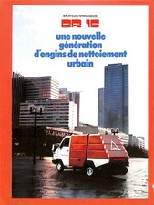 Matériel voirie balayeuse d'occasion  Les Bordes