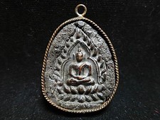 Moeda rara Phra Chao Sua LP Boon, Wat Klang Bang Kaew amuleto Buda tailandês comprar usado  Enviando para Brazil