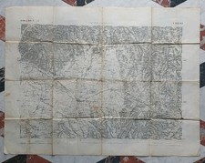 Antica cartina geografica usato  Italia