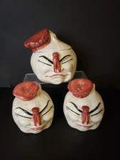 Conjunto de prendedor de roupa fedorento Alberta Anthroporphic Garlic Keeper And S & P Shaker comprar usado  Enviando para Brazil