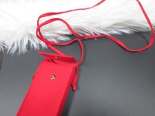 Bolsa tiracolo para celular Giorgio Armani - Vermelha da linha de beleza GA. Fofo comprar usado  Enviando para Brazil