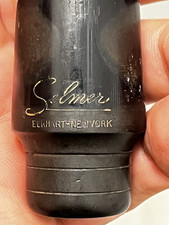 Vintage Selmer Elkhart Nova York Saxofone Alto Bocal Dukoff Branco Original comprar usado  Enviando para Brazil