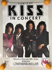 Kiss lick concert usato  Vo