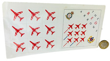 Sticker aircraft red for sale  BLACKPOOL