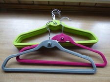 Samtkleiderbügel stück bunt gebraucht kaufen  Hennef