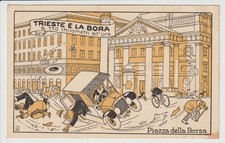 Antica cartolina trieste usato Antica cartolina trieste usato  Foligno