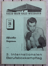 boxen programmheft gebraucht kaufen boxen programmheft gebraucht kaufen Königswinter
