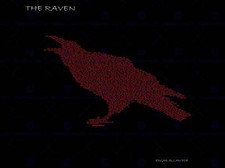 Cultural abstract raven for sale  EDINBURGH