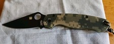 Spyderco paramilitary knife for sale  Decatur