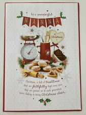 Nanna christmas card for sale  LOUTH