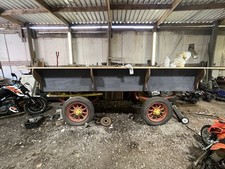 Dray wooden trailer for sale  RYE